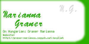 marianna graner business card